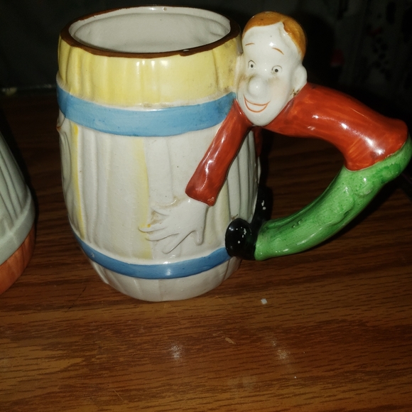 Vintage Occupied Japan Hillbillies Mugs 3 - Picture 4 of 9